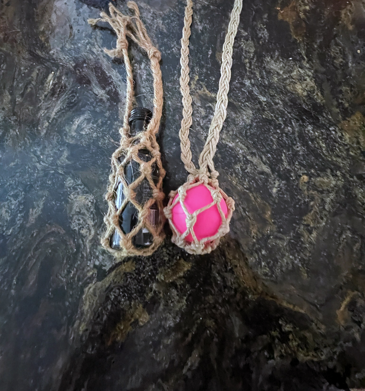 Emergency Shot Pendant by Tom Fowner