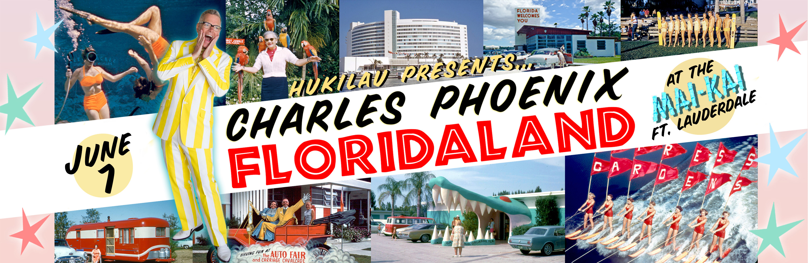 Charles Phoenix Floridaland Banner