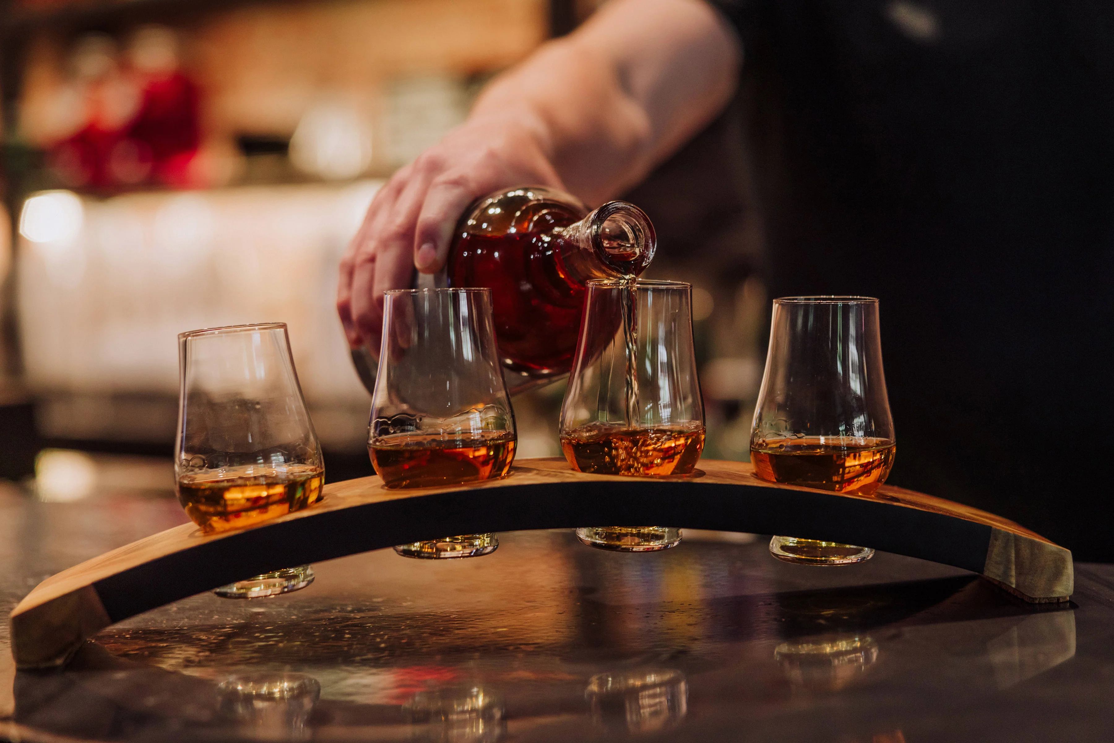 Premium rum tasting set